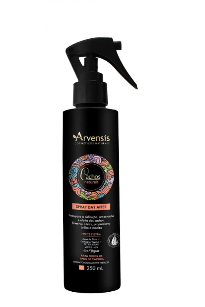 SPRAY DAY AFTER CACHOS NATURAIS 250ML - ARVENSIS