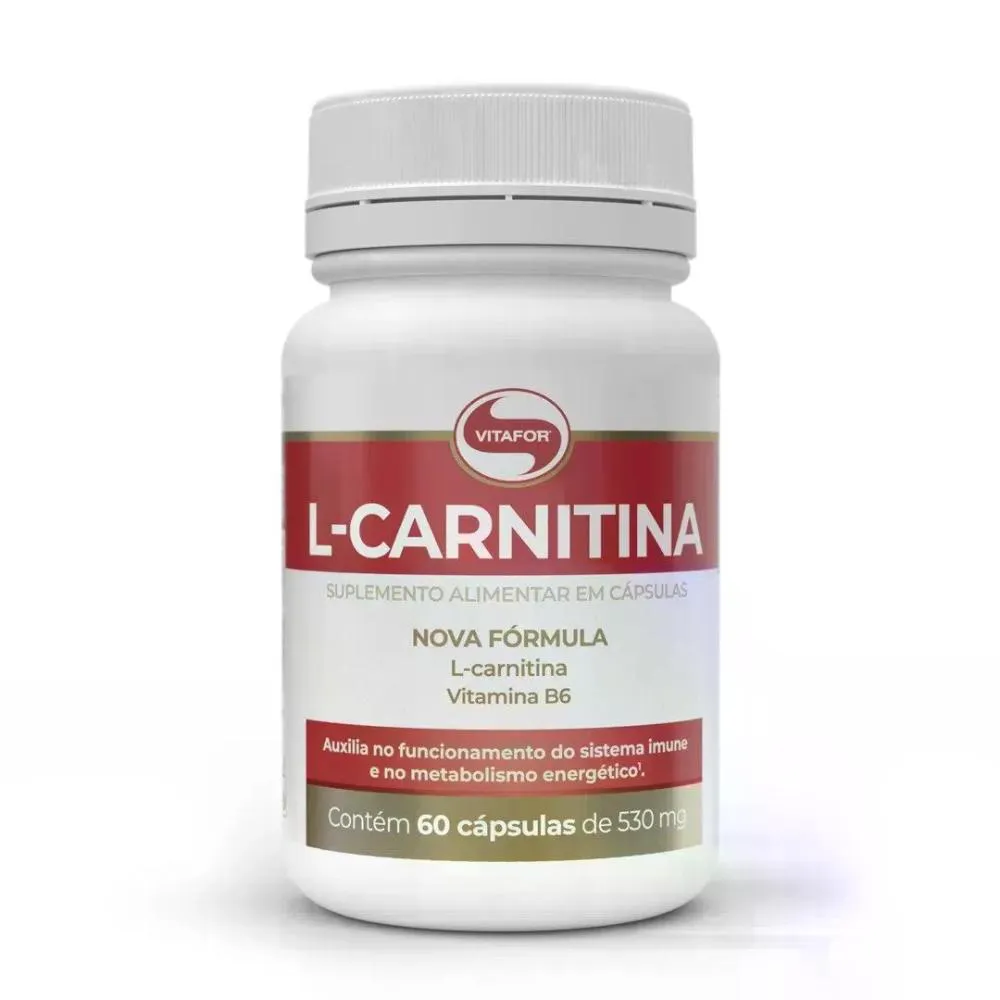 L Carnitina Vitafor 60 cápsulas 530mg