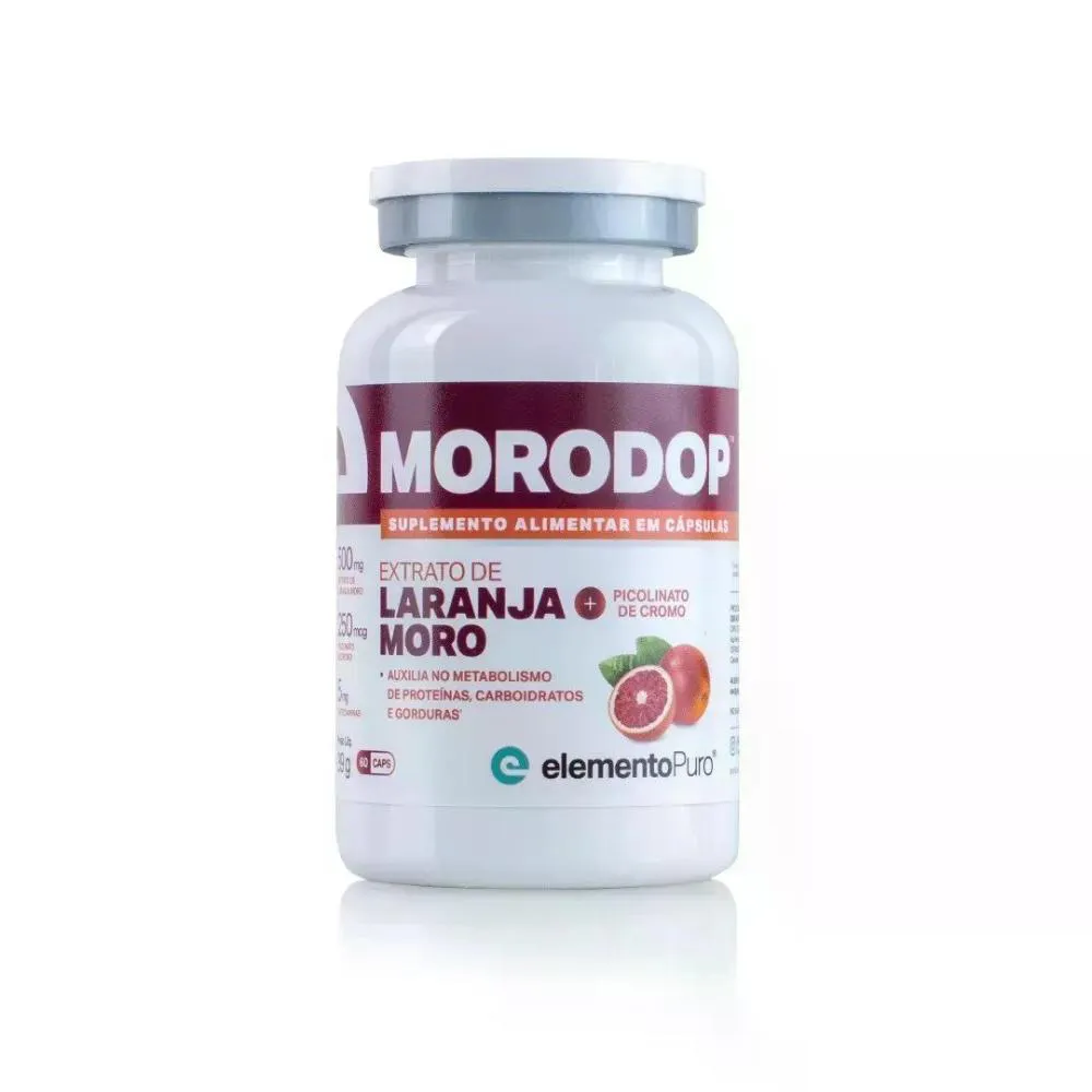 MORODOP EXTRATO DE LARANJA MORO  60 CAPSULAS