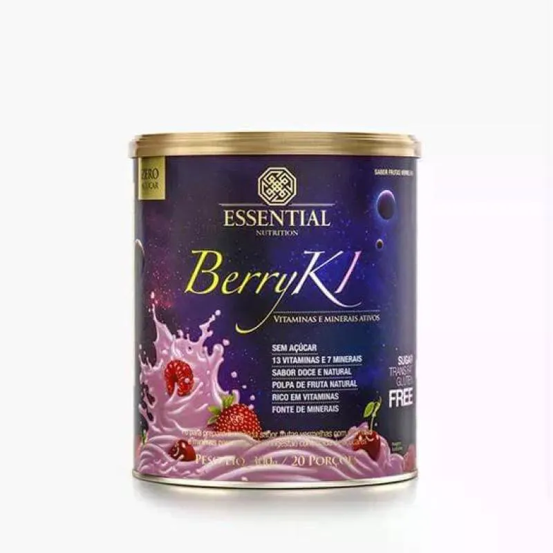 BERRYKI ESSENTIAL NUTRITION FRUTAS VERMELHAS 300G