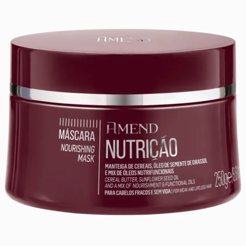 MáSCARA NUTRIçãO 250G - AMEND