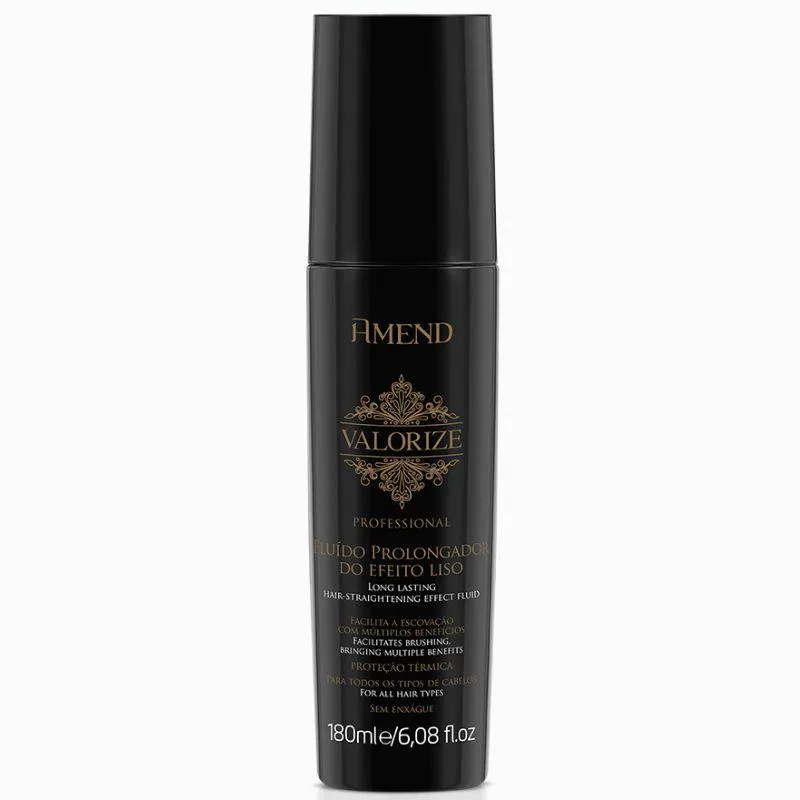 FLUíDO PROLONGADOR DO EFEITO LISO 180ML - AMEND
