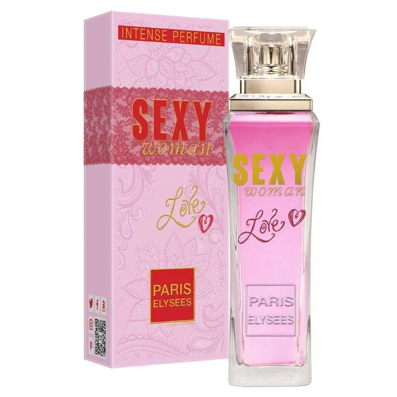 Sexy Woman Love Paris Elysees Eau de Toilette 100ml - Perfume Feminino