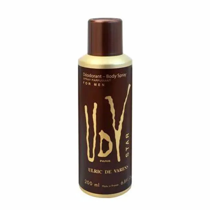 DEODORANT UDV STAR BODY SPRAY 200ML