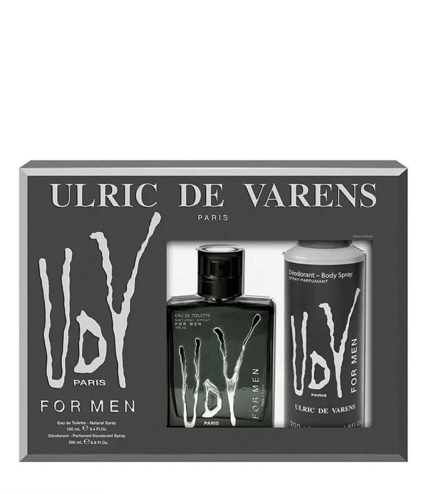 Kit UDV Ulric de Varens Masculino Eau de Toilette 100ml + Desodorante 200ml 