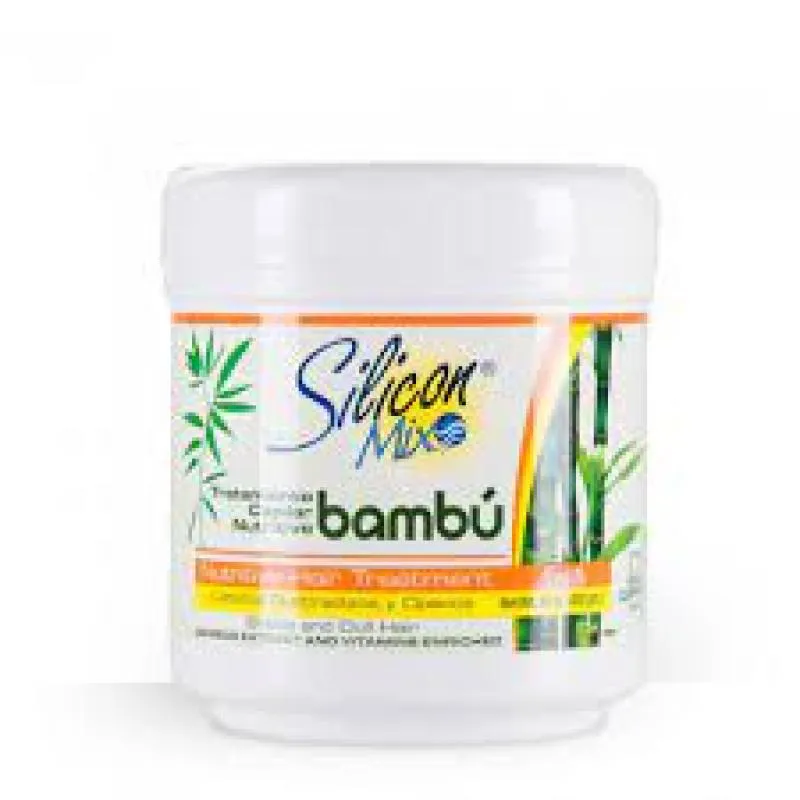 SILICON MIX TRATAMENTO CAPILAR NUTRITIVO BAMBÚ 450G