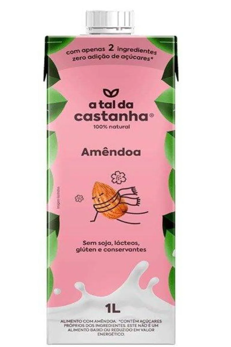 BEBIDA VEGETAL A TAL DA CASTANHA AMENDOAS 1L