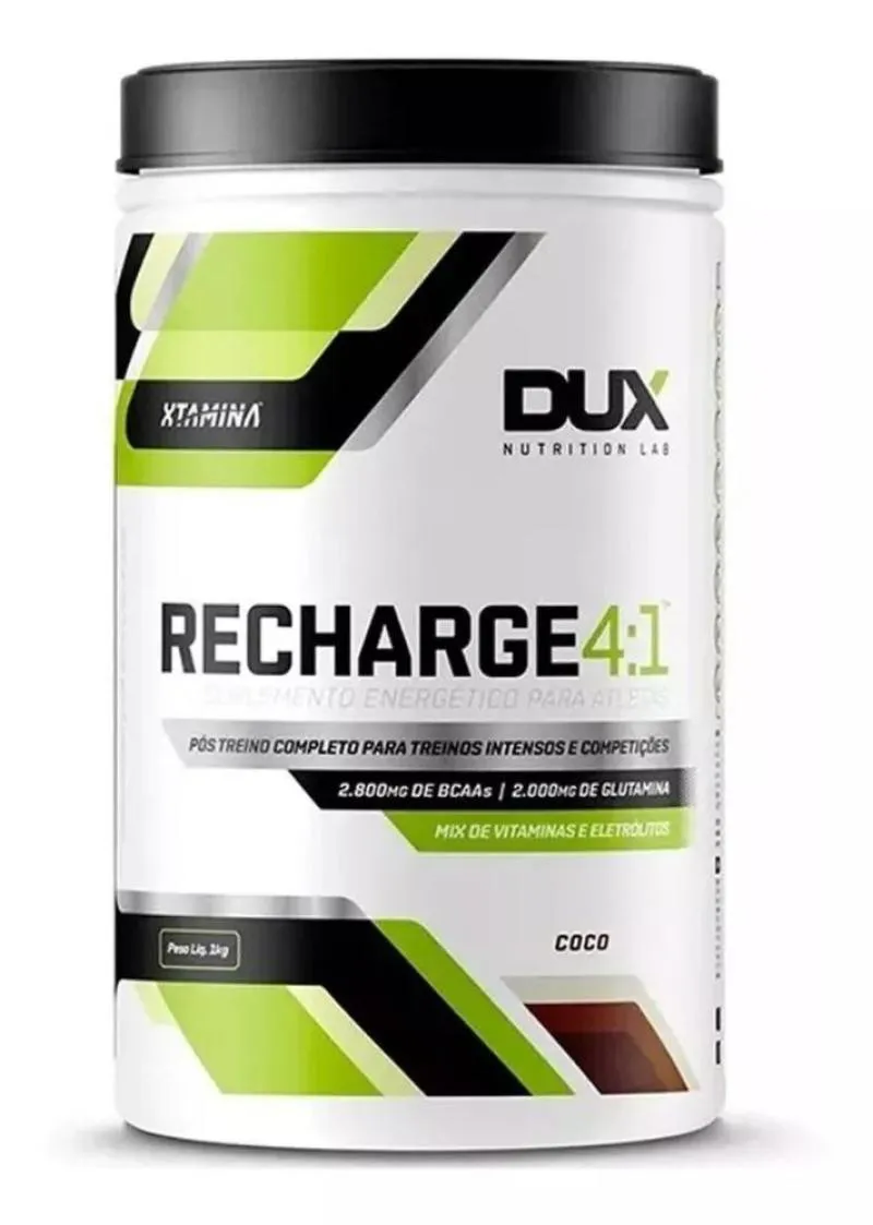 Pós-Treino Dux Nutrition Recharge 4:1 Coco 1kg