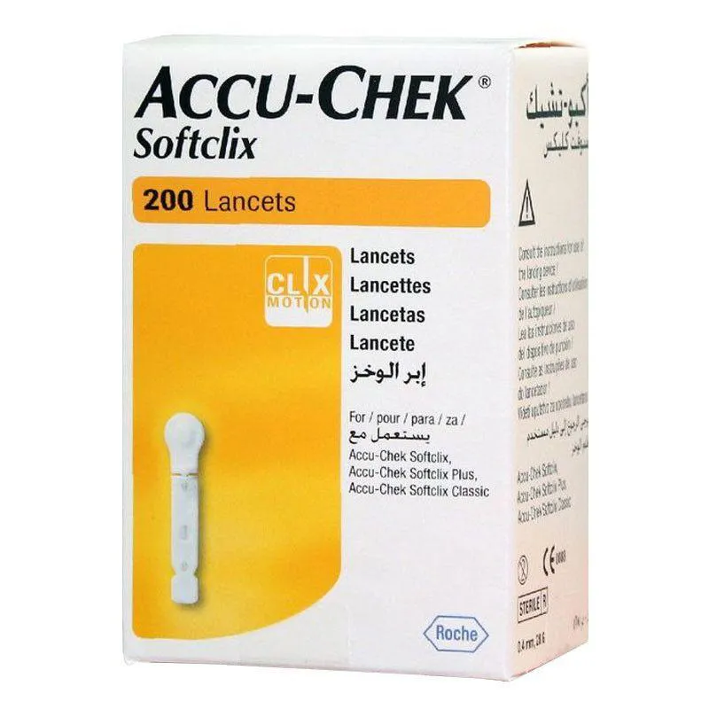 Accu-Chek Softclix C/200 Lancetas- Roche