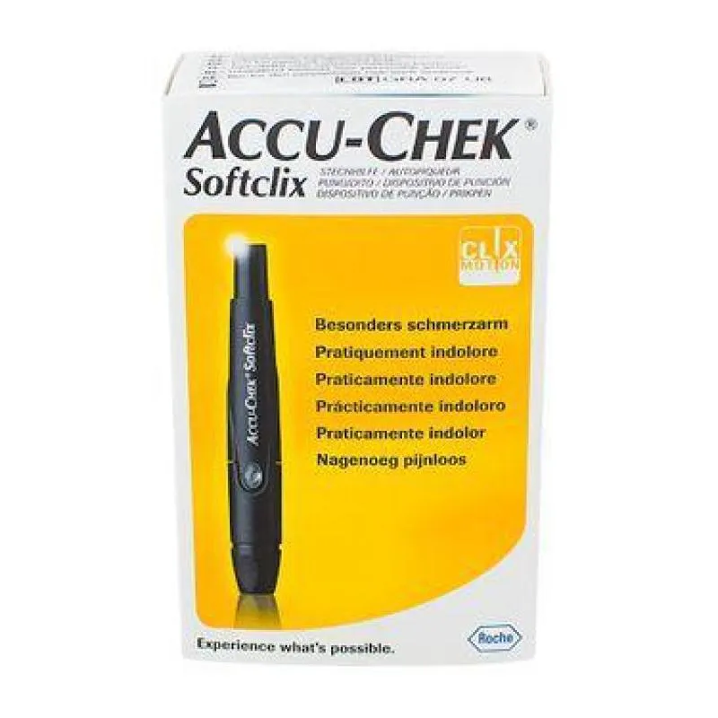 ACCU-CHEK SOFTCLIX+LANCETADOR+25LANCETAS ROCHE