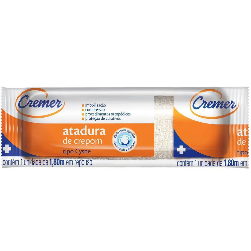 ATADURAS CREPOM CREMER CYSNE 15CM X 1,908M