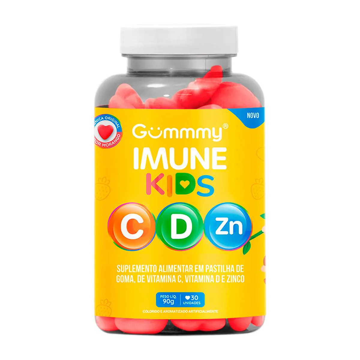 Suplemento Alimentar Gummmy Imune Kids 30 pastilhas