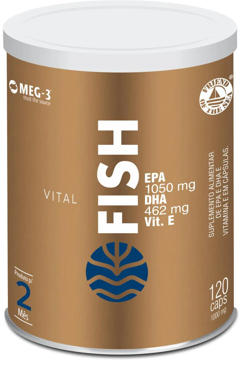 VITAL FISH OMEGA 3 - 120 CAPSULAS - VITAL ATMAN EPA DHA