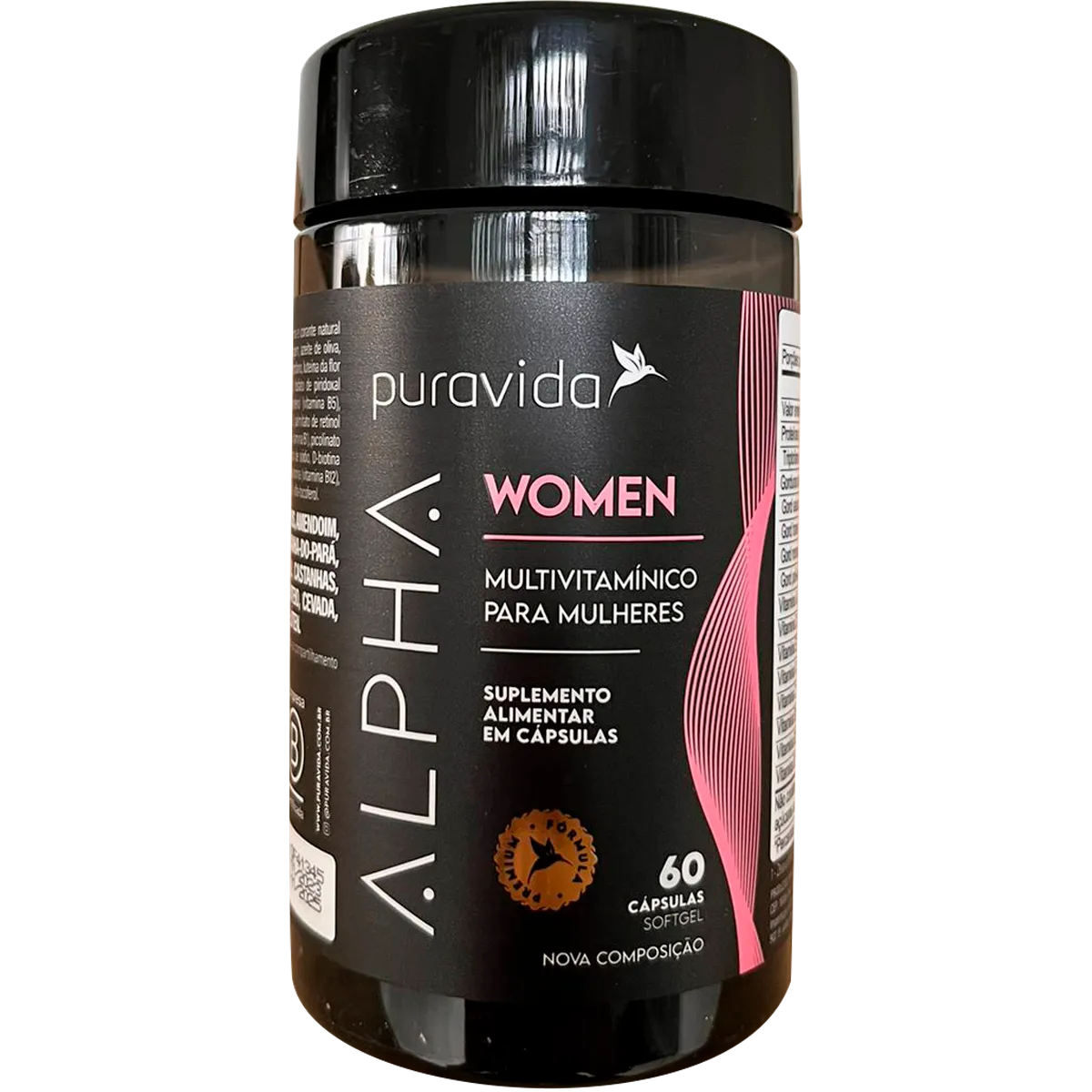 ALPHA WOMEN MULTIVITAMíNICO PURAVIDA 60 CáPSULAS