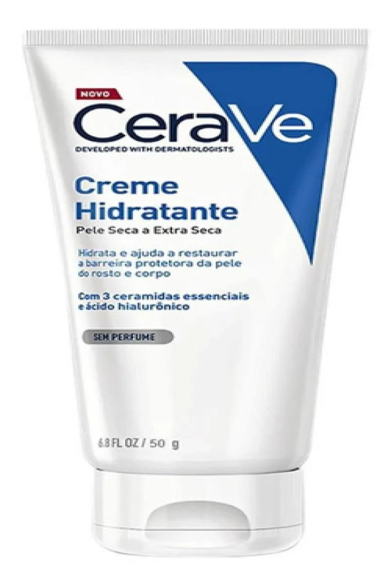 CREME HIDRATANTE 50G CERAVE CORPO E ROSTO 951561 | Droga Raia