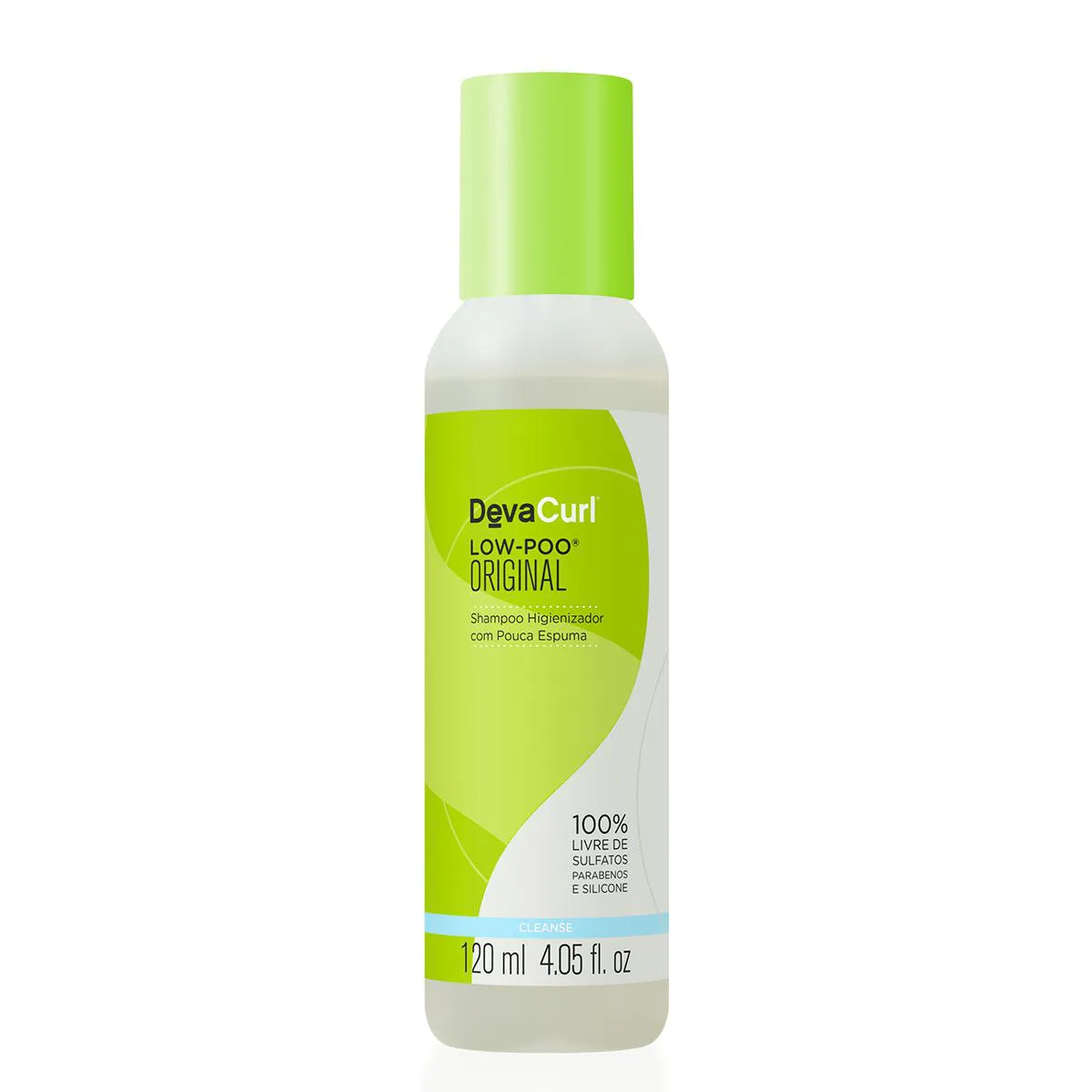 Shampoo Deva Curl Low-Poo Higienizador Original Pouca Espuma 120ml