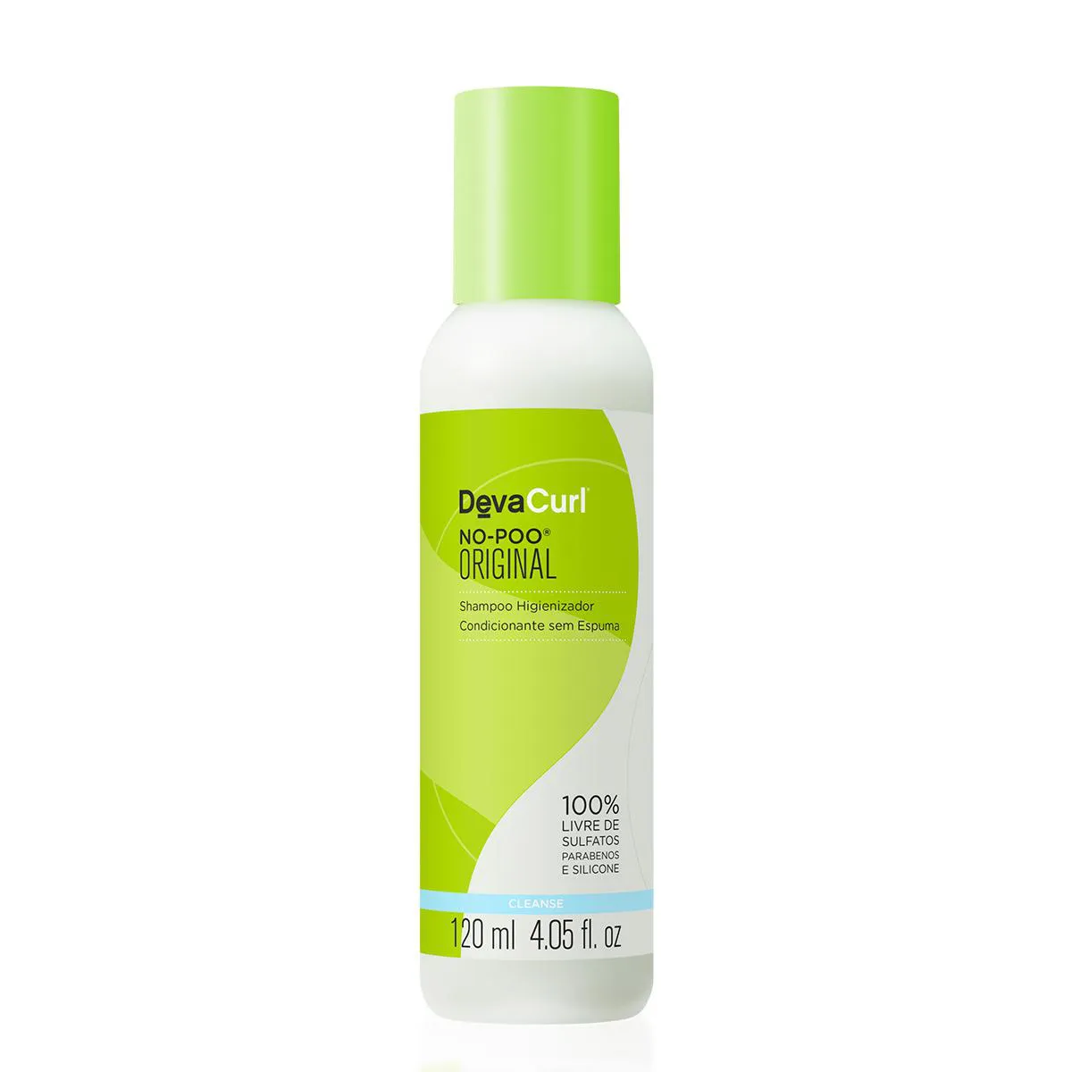 Shampoo Deva Curl No-Poo Higienizador Original Sem Espuma 120ml