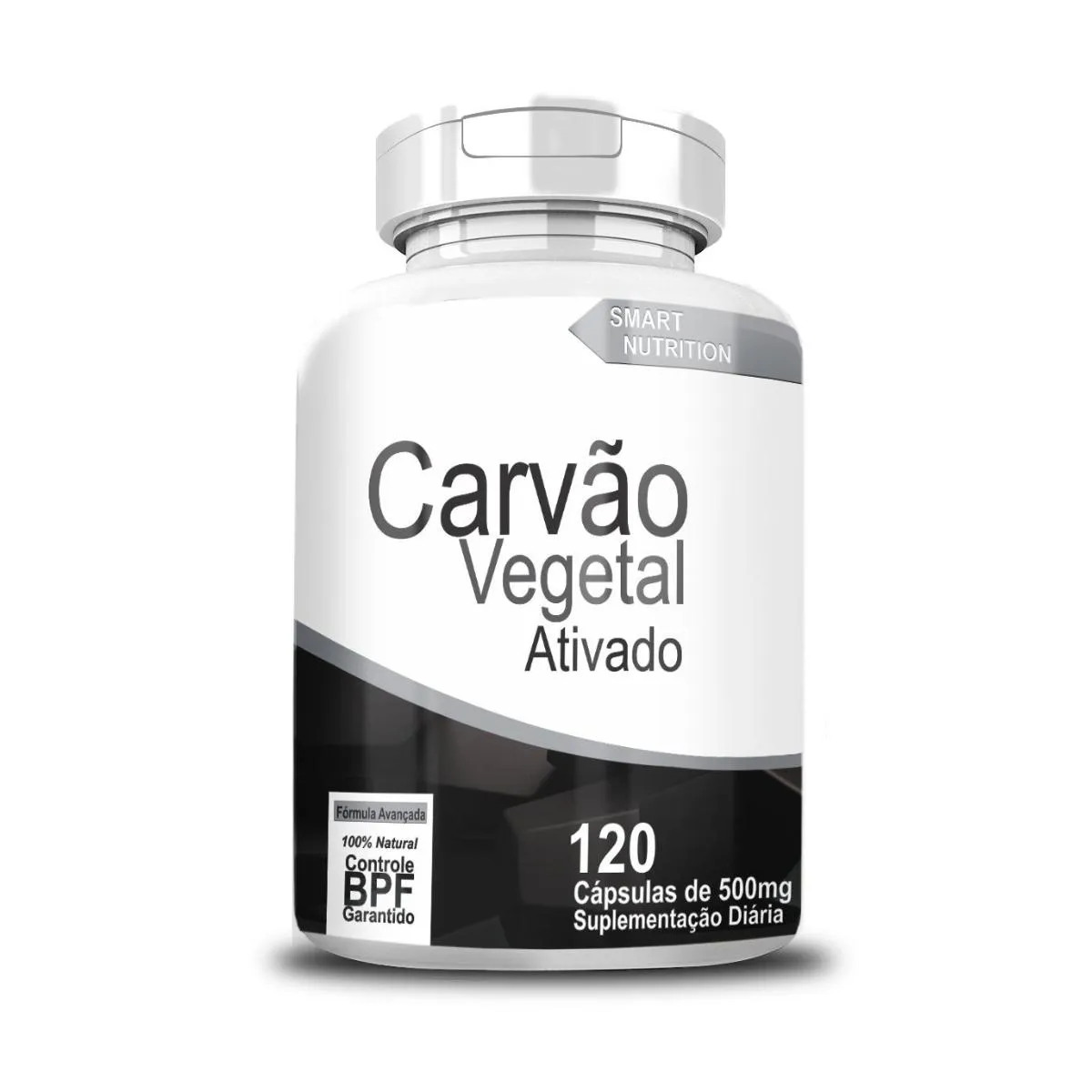 CARVãO VEGETAL 500MG 120 CáPSULAS