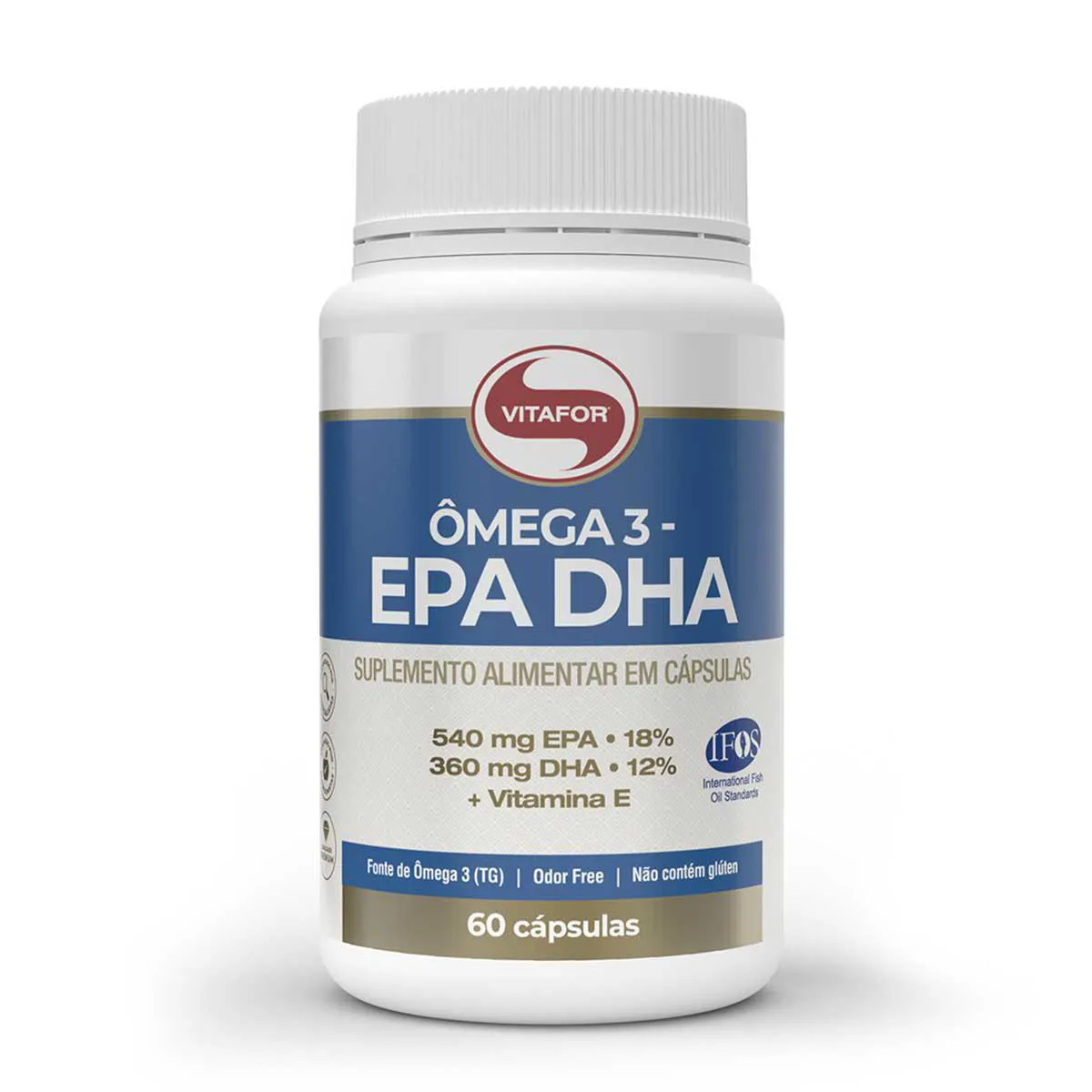 OMEGA 3 EPA E DHA VITAFOR 60 CáPSULAS 1000MG 949626 | Droga Raia