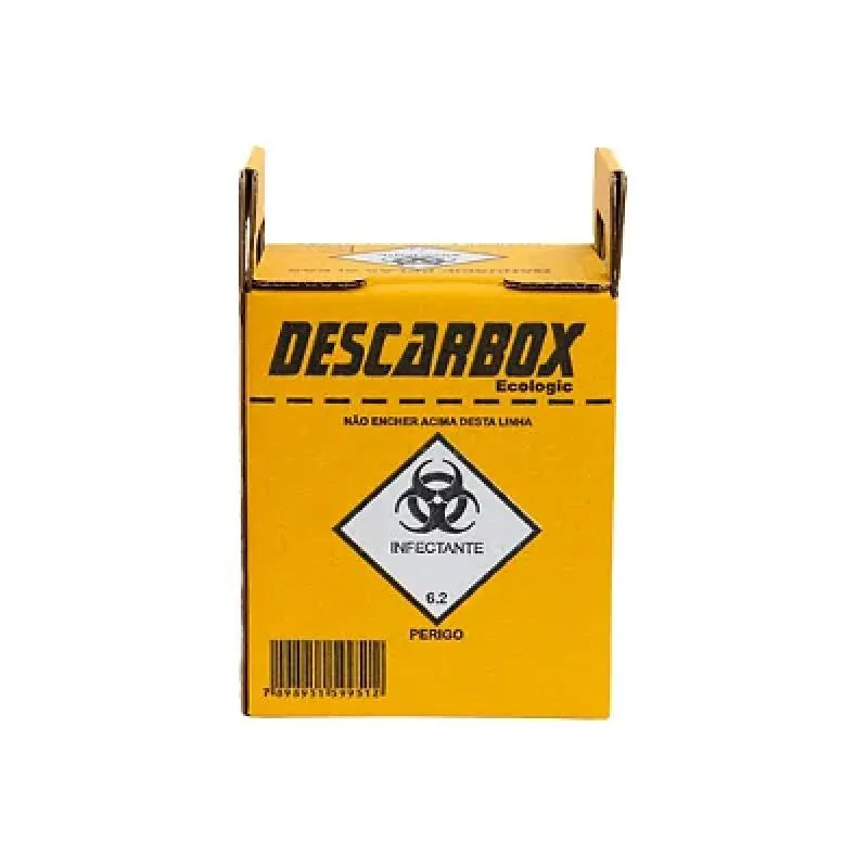 Coletor Perfurocortante 3L- Descarbox