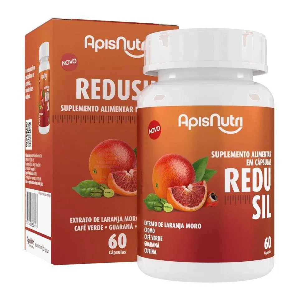 Suplemento Apisnutri Redusil 60 cápsulas