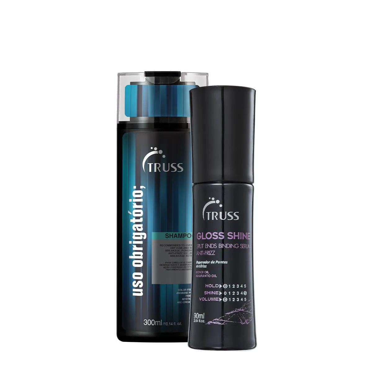 Kit Truss Uso Obrigatório Shampoo E Gloss Shine Sérum (2 Produtos)
