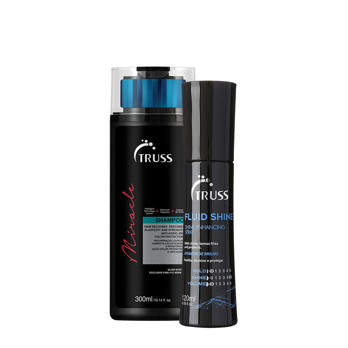 Kit Truss Miracle Shampoo E Fluid Shine (2 Produtos)