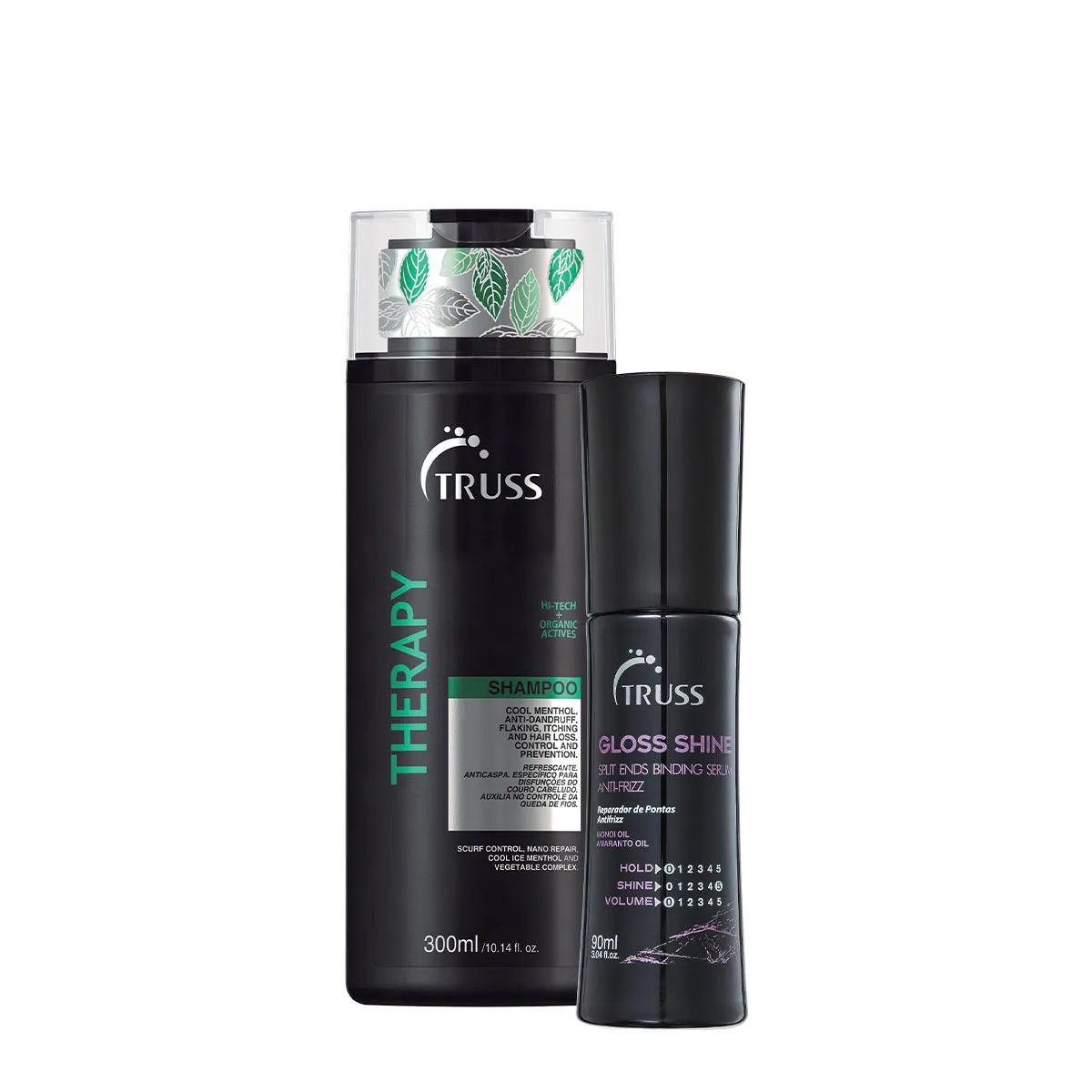 Kit Truss Therapy Shampoo E Gloss Shine Sérum (2 Produtos)