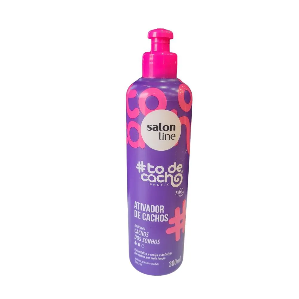 SALON LINE #TODECACHO CACHOS DOS SONHOS ATIVADOR 300ML