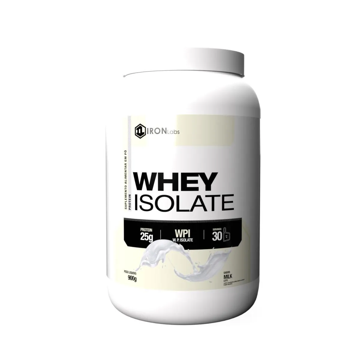 WHEY ISOLATE 900G - MILK