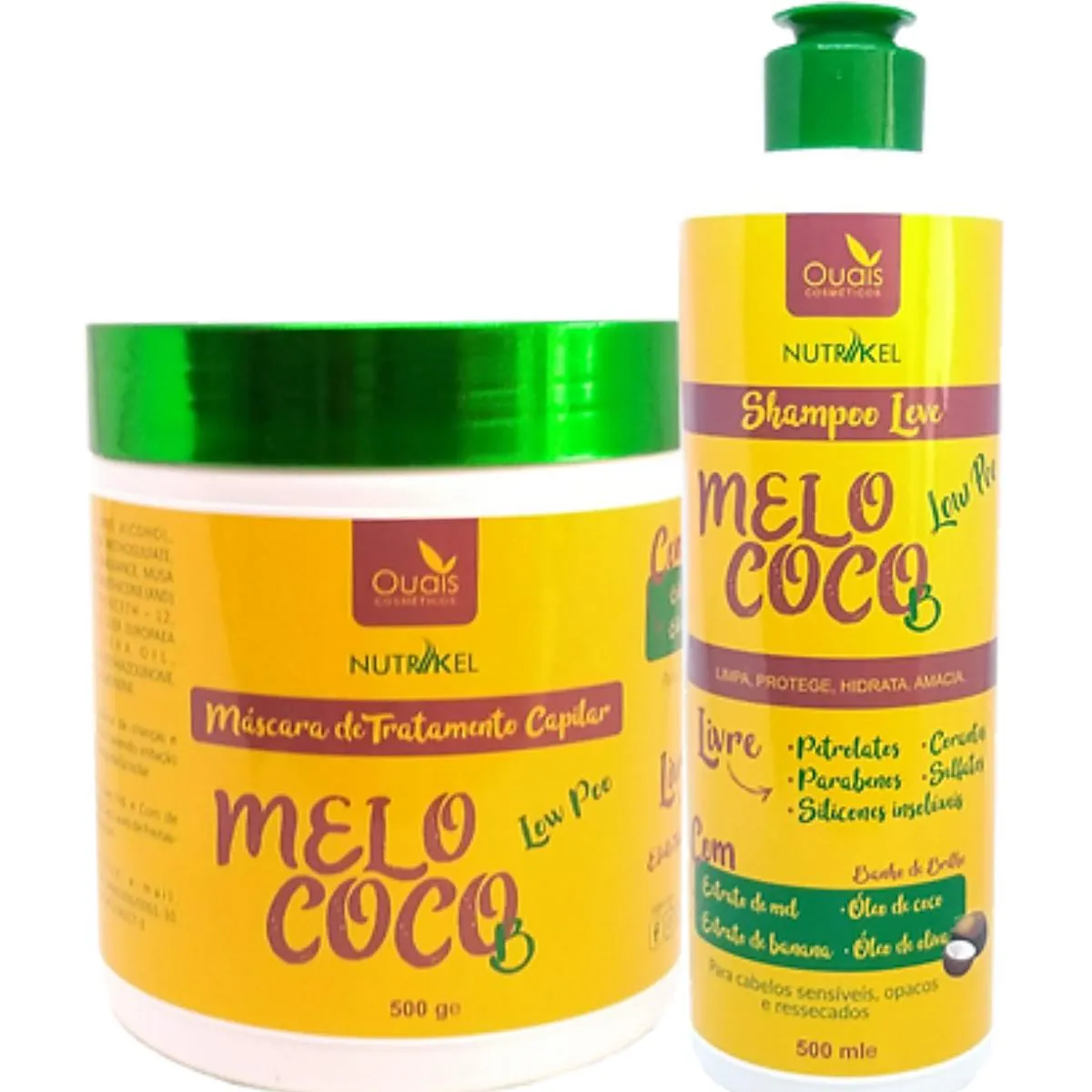 MáSCARA EFEITO TEIA LOW POO 500G - SHAMPOO LOW POO 500G