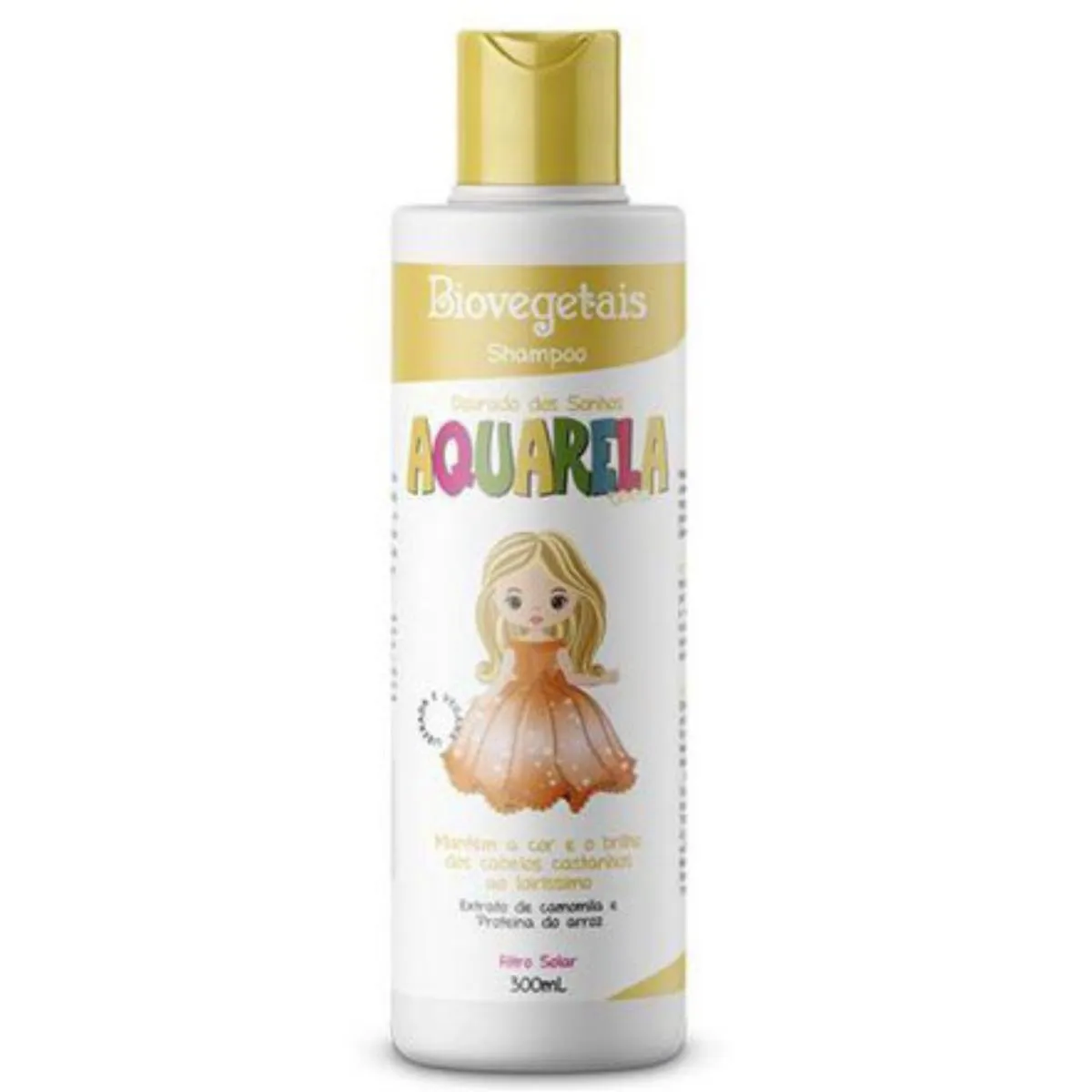Shampoo Aquarela Dourado dos Sonhos Proteção de Cor 300ml