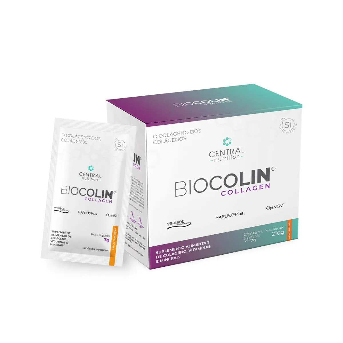 BIOCOLIN COLLAGEN COLáGENO VERISOL 30SACHê CENTRAL NUTRITION