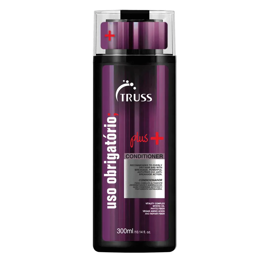 Condicionador Vegano Truss Uso Obrigatório Plus+ 300ml