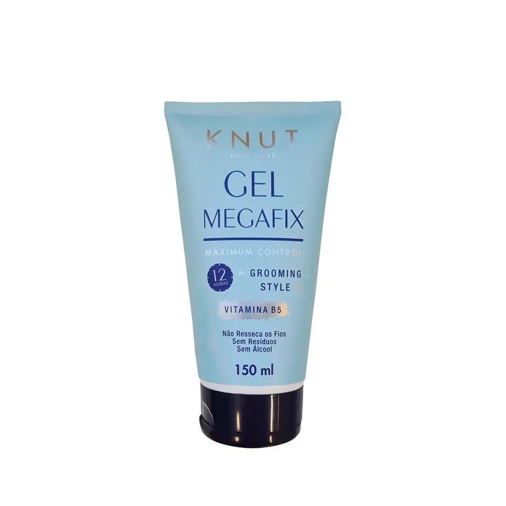 GEL MEGA FIX BLACK FOR ALL KNUT 150ML