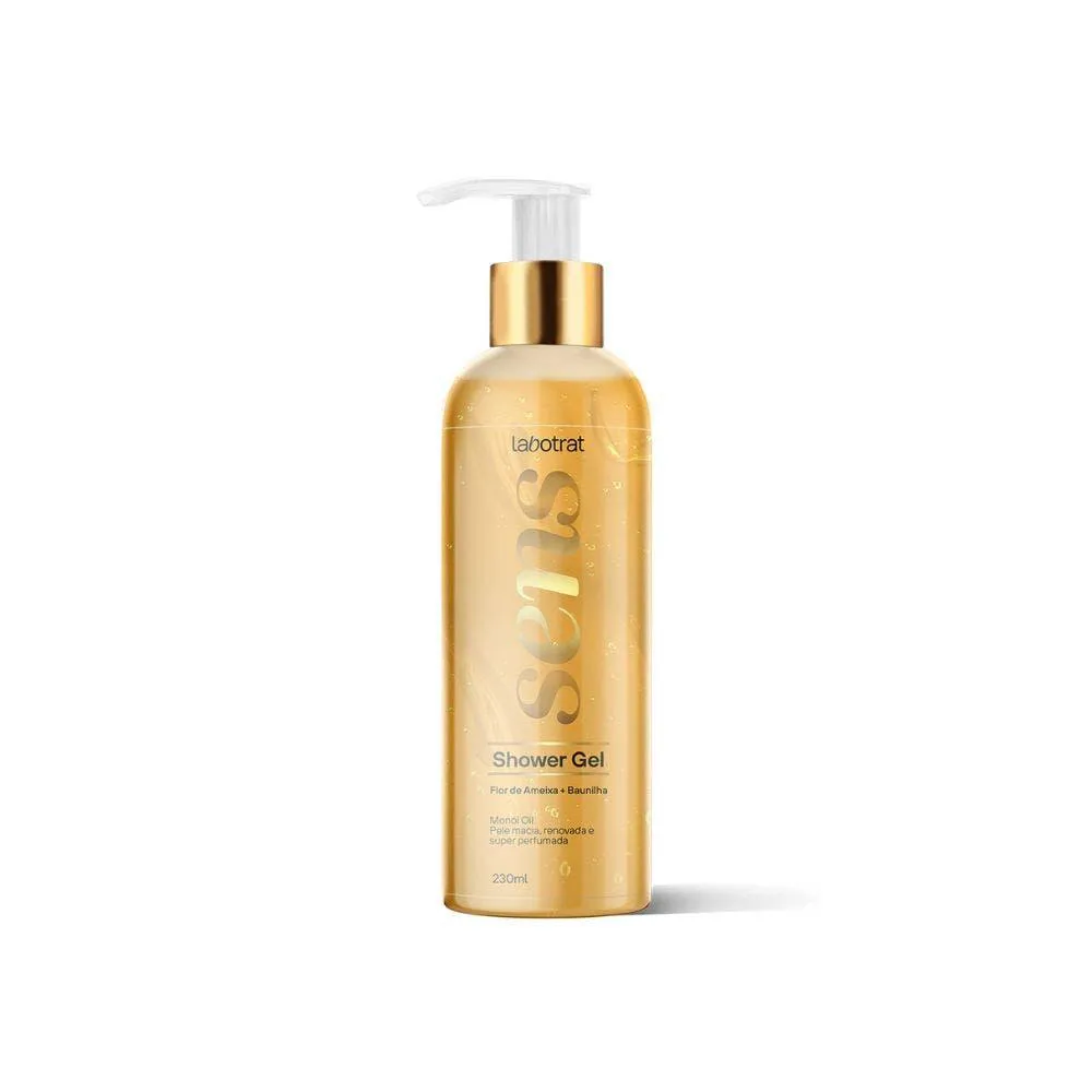 GEL SHOWER LABOTRAT FLOR DE AMEIXA E BAUNILHA SENS 230ML