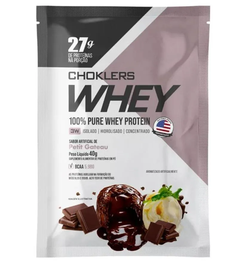 CHOKLERS WHEY PETIT GATEAU SACHE  40G