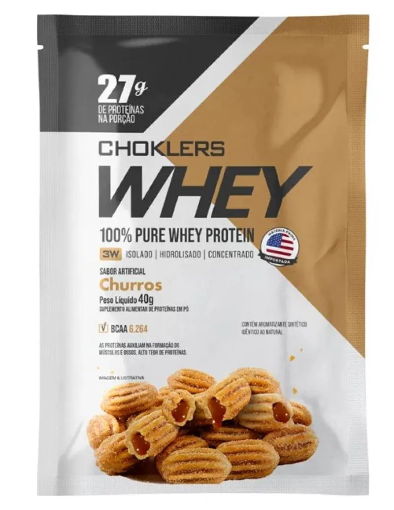CHOKLERS WHEY CHURROS SACHE  40G