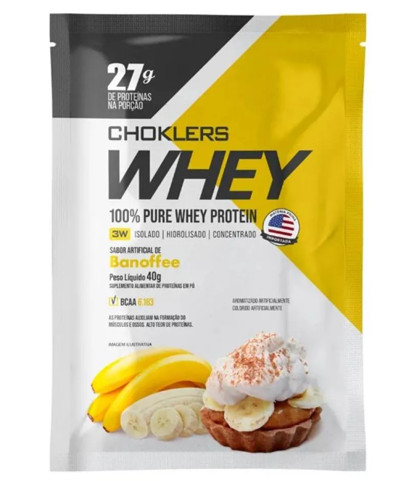 CHOKLERS WHEY BANOFFEE SACHE  40G
