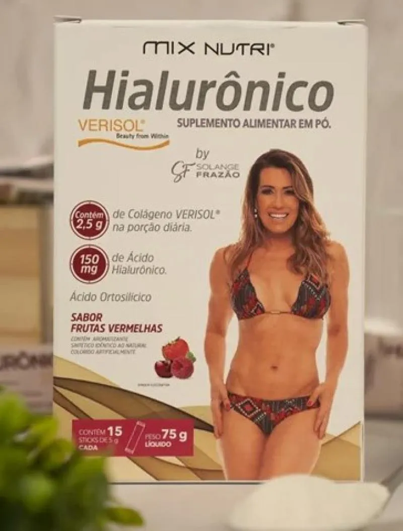 HIALURONICO FRUTAS VERM BY SOLANGE FRAZAO 75G - DISPLAY 15X5G