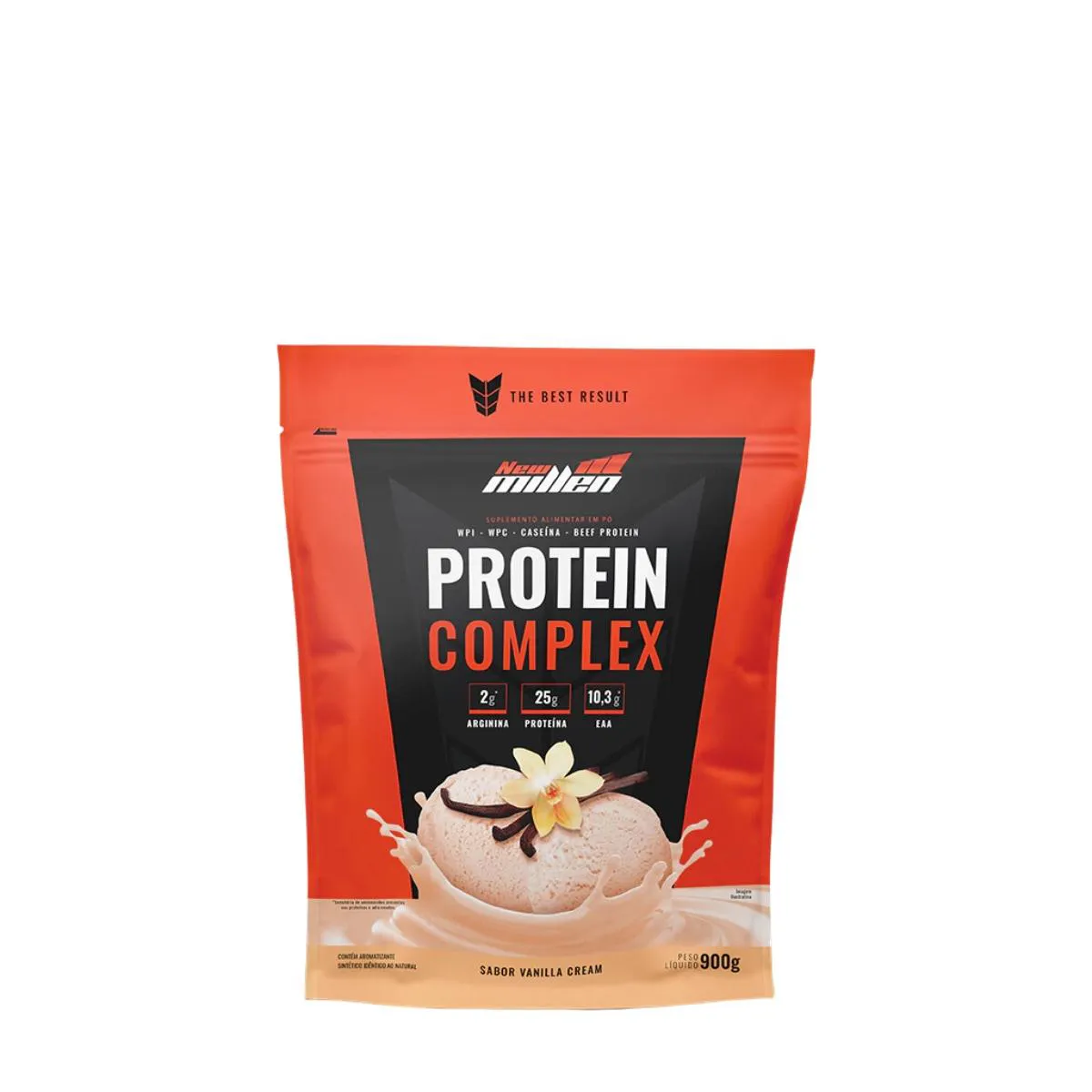 Whey Protein New Millen Complex Morango 900g
