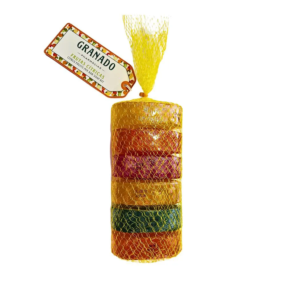 KIT SABONETES GRANADO MIX FRUTAS CITRICAS 6X90G