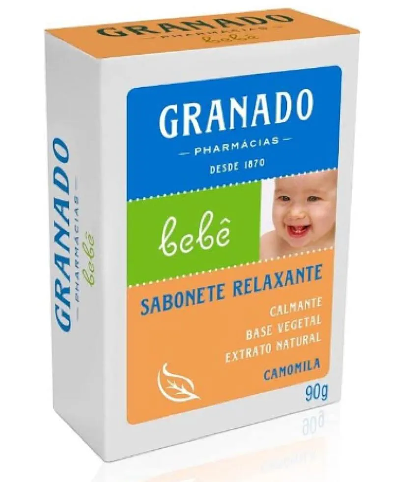 SABONETE GRANADO PARA BEBÊS CAMOMILA 90GR
