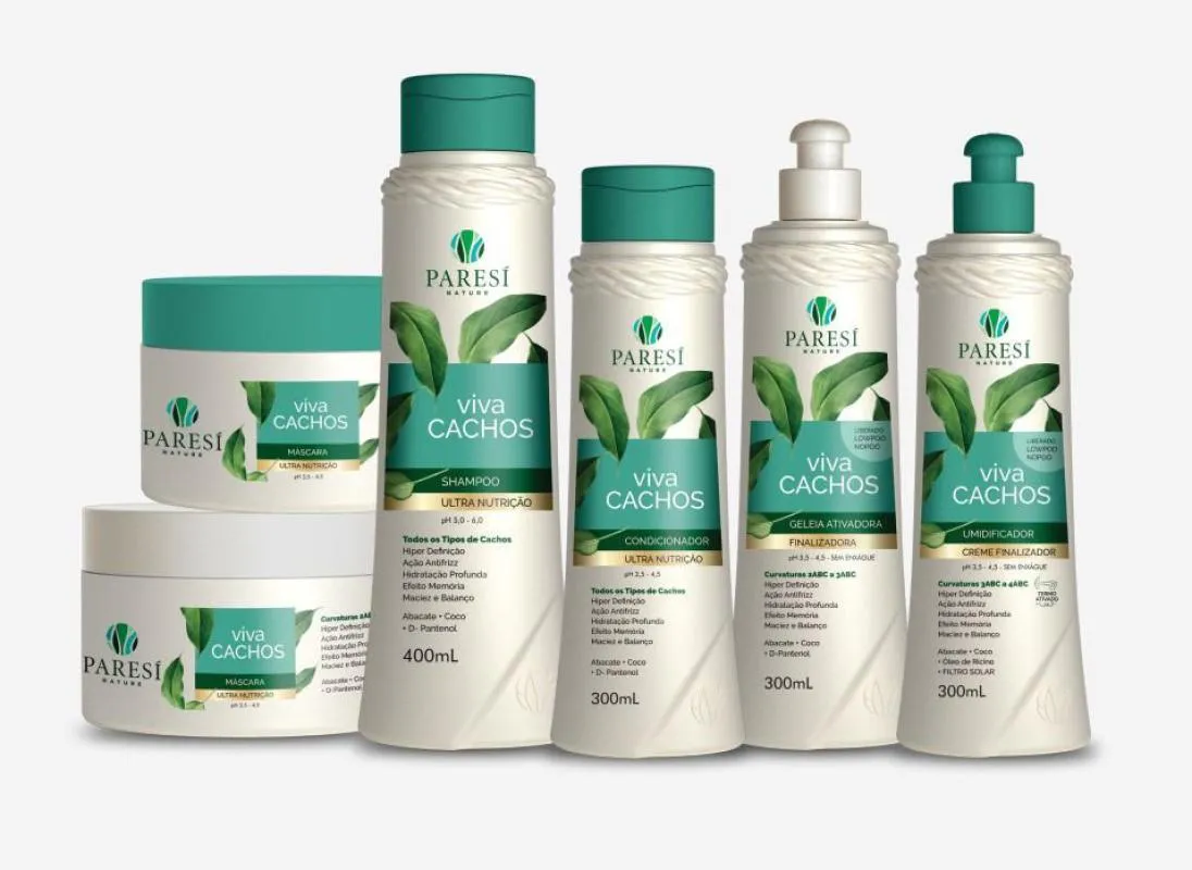 KIT ULTRA NUTRIçãO VIVA CACHOS PARESí NATURE