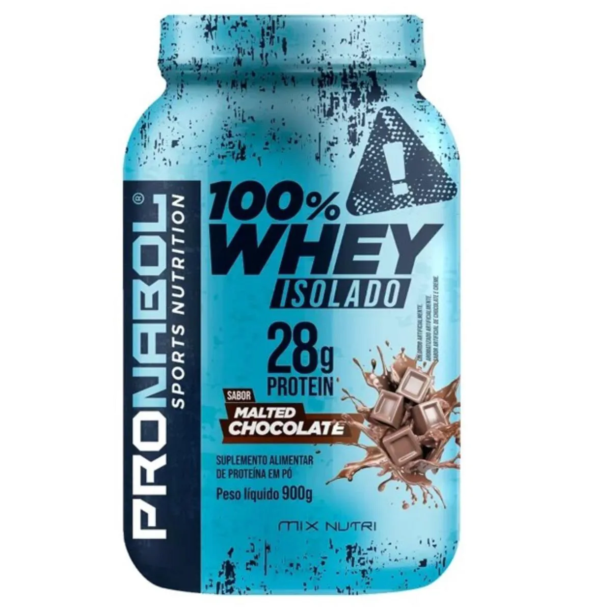 WHEY 100% ISOLADO MALTED CHOCOLAT 900G POTE - PRONABOL