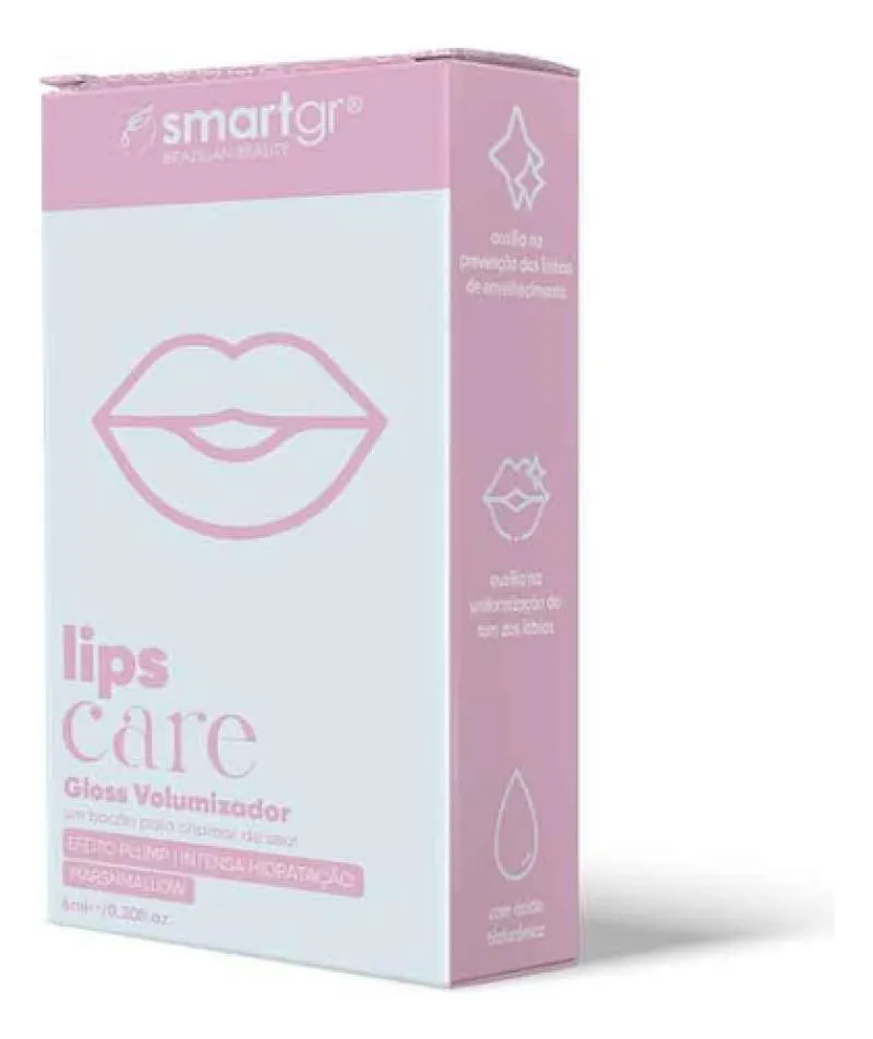 SMART LIPS CARE GLOSS VOLUMIZADOR MARSHMALLOW 6ML SMART GR
