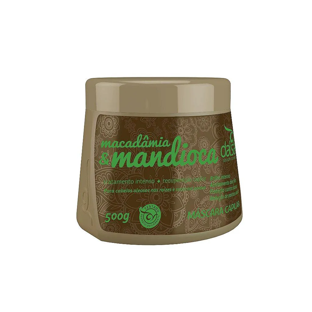 MáSCARA HIDRATANTE MANDIOCA & MACADâMIA 500G