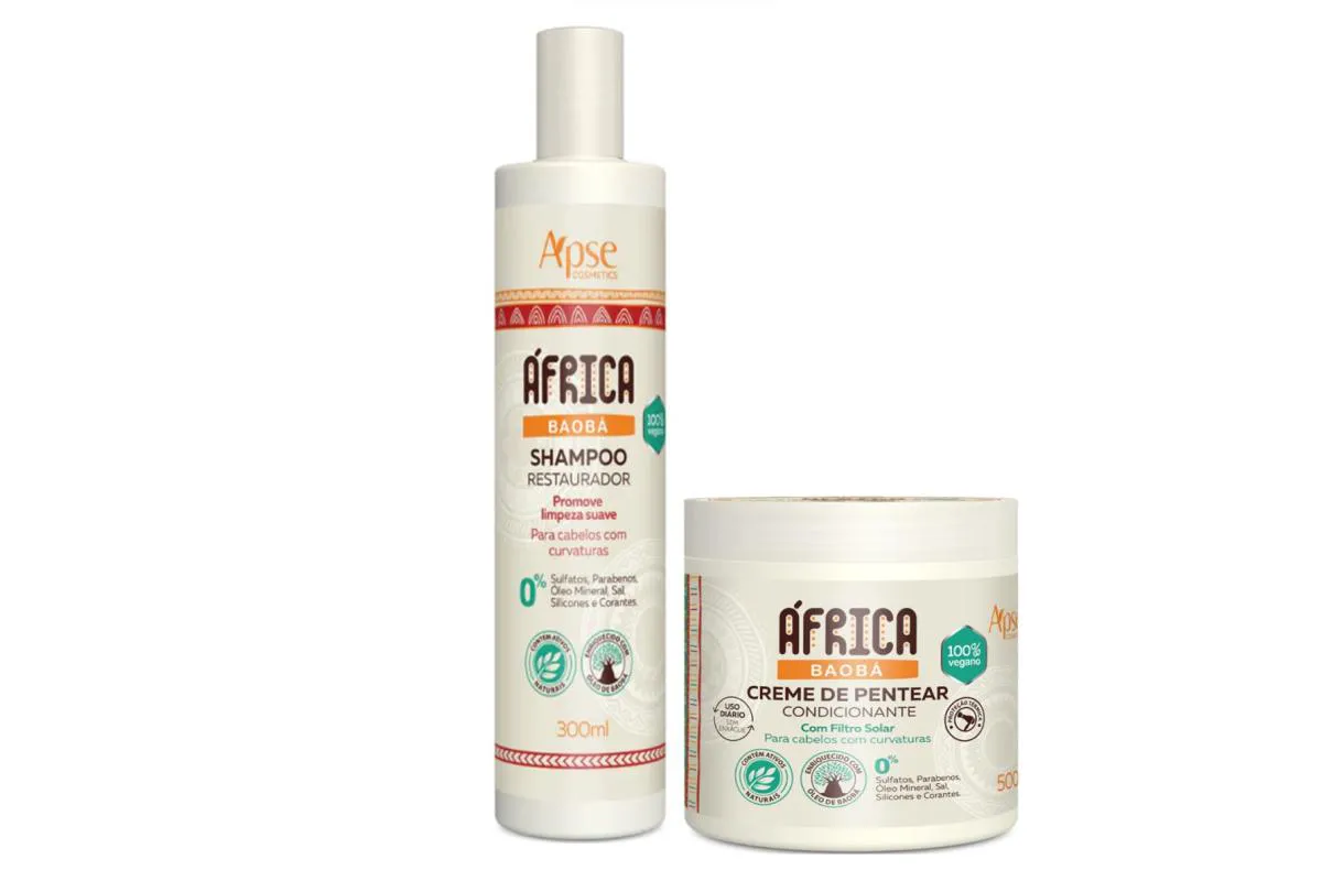 Apse África Baobá Shampoo E Creme De Pentear