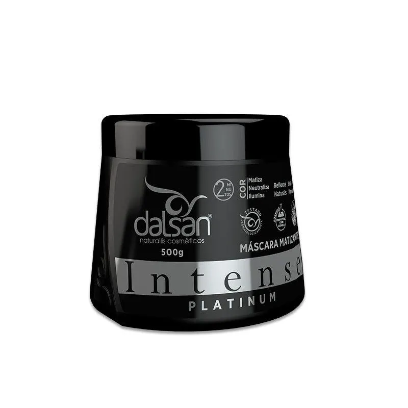 MáSCARA HIDRATANTE INTENSE PLATINUM  500G