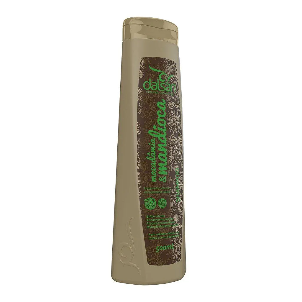 Shampoo Salon Line Mandioca & Macadâmia Hidratação Profunda 500ml